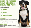 Natural Flea and Tick Topical Treatment, Repels Fleas Ticks and Mosquitoes, Quick-Dry No Residue, All Food-Grade Ingredi