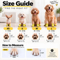 Ultra Soft Waterproof & Dirt-Resistant Yellow Dog Boots by Quality Life Hack (Plus One Free) - Size