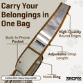 Dog Sling Carrier for Small Dogs & Cats(6-11 lbs) - Hands-Free Bag