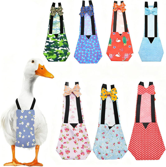 QBLEEV Duck Diapers for Pekin Ducks & Chickens, Reusable Indoor Poultry