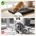 GASUR Indestructible Chew-Proof Dog Bed for Large Dogs, Durable Crate Bed