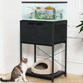 5-10 Gallon Fish Tank Stand with Cabinet Storage for Aquarium Stand