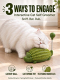 Interactive Cat Self Groomer: 3 Ways for Cats to Play While You Stay Busy
