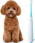 Small Dog Toothbrush, Cat & Puppy Tooth Brushing Kit, Ultra Soft & Mini Head Teeth Brush for Kitten & Tiny Pet, Doggy To