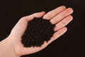 LANDEN Aquarium Substrate Soil for Plant Shrimp Tank,5L Black Medium Size