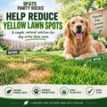 Spot's Pawty Rocks - Helps Reduce Yellow Lawn Spots from Dog Urine