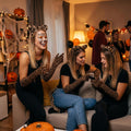 Cheetah Costume, Halloween Costumes, 4 PCS Set Headband Tail Gloves Sticker