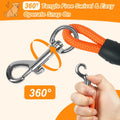 Vivifying Floating Long Dog Leash, 20FT Dog Training Leash, Lightweight Dog Check Cord Rope Lead with Comfortable Handle for Outside, Hiking, Swimming, Beach and Lake