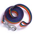 Siumouhoi 6 FT Puppy Leashes, Strong Traditional Style Leash with Easy to Use Collar Hook,Dog Lead Great for Small and Medium and Large Dog (Rainbow, 5/8 in x 6 ft)