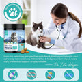 Flea Treatment for Cats-300 Treats Natural Flea and Tick Prevention for Cats Chewable, Itchy Skin &Biting Relief Immune 