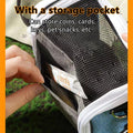 Small Animal Carrier Bag, Bearded Dragon Travel Carrier, Lizards Snak Carrier, Bird Carrier Backpack, Clear Bubble Windo