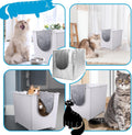 Liner F Compatible with Modkat Flip Litter Box - Reusable Liners for Flip Litter Box - Liner F for Cat Litter Box (4 Pack)