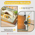 14 W Reptile Heat Pad 11 x 5.9 Inch Reptile Heating Pad Under Tank Terrarium Safe Fast Heating Mat Heat Mat for Turtles 