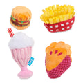 Barkbox Dine & Dash Dog Toy Bundle – Squeaky Dog Toys – Plush Dog Toys – Puppy and Pet Toys for Small Dogs