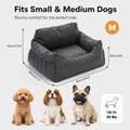PAWZ Road Dog Car Seat for Small Medium Dogs, Waterproof Booster Bed