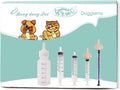 Doggiema Feeding Nipple and Syringes, Puppy Kitten Nipple Feeder Kit
