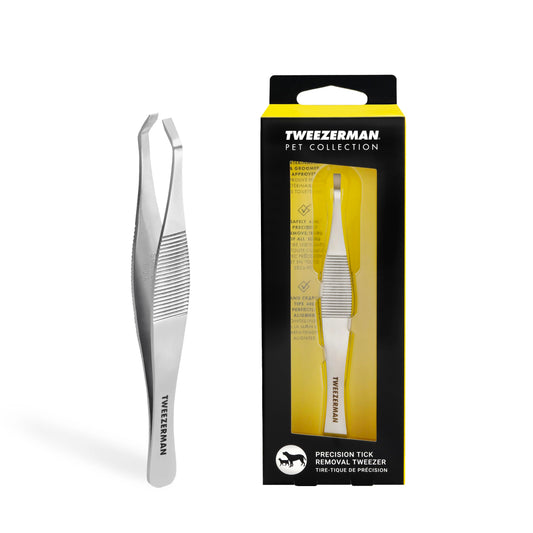Tweezerman Pet Tick Removal Tweezer, Tick Removal Tool for Dogs and Cats