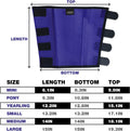 Harrison Howard Loose Fitting Fly Boots UV-Protective Extra Tough Mesh Ventilated Four Fasteners Stay-on Design Protect 