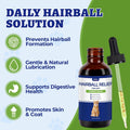 Wellix 120ml Cat Hairball Remedy Drops, Hairball Treatment & Relief for Cats, Natural Cat Furball Control Treats with Psyllium Husk, Omega 3, Support Skin & Coat, Digestive Health-Chicken Flavor
