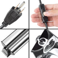 REPTI ZOO Switchable UVB Light for Reptiles, 39W T5 UVB Light Combo Kit for Tropical & Desert Reptile, 34" Terrarium Hoo