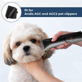 5pcs Replacement Body Drive Cap Pet Clipper Parts fit for andis for AGC for AGC2 (Black)