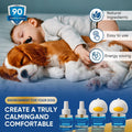 Dog Calming Pheromones Diffuser 6 in 1 Kit Appeasing Pheromone Diffuser to Calm (2 Plug in+4 Pack 48ml Refill) for Anxie