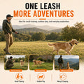 Loutep Dog Training Leash - Long Line for Recall & Obedience, Nylon Training Lead with Padded Handle, 15 ft / 20 ft / 30 ft / 50 ft / 100 ft - Long Leash for Dogs Outside, Small/Medium/Large