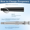 2Pcs Dog Whistle, Professional Ultrasonic Dog Whistle to Stop Barking, Adjustable Pitch Silent Dogs Whistles with Lanyar
