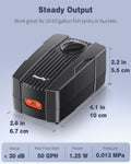 Pawfly Aquarium Air Pump Oxygen Pump for 10-200 Gallon Fish Tanks Buckets Dual Outlet Adjustable Ultra Quiet Aerator Pum
