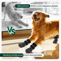 Kuoser Anti Slip Dog Socks with Double-Sided Grippers for Hardwood Floors