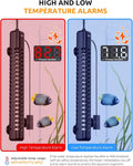 SEAOURA 800W Aquarium Heater for 100-180 Gallon Tank Thermostat Temp Probe