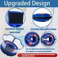 Inflatable Dog Cat Cone Collar with Transparent Shield for After Surgery-M+