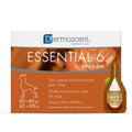Dermoscent Essential 6 spot-on - Dog Skin Care for Dandruff & Allergy Relief with Vitamin E Oil - Anti Itch for Dogs - Natural Ingredients for Sensitive Skin - Dogs 20-40 kg - 4 Pipettes of 2.4 ml