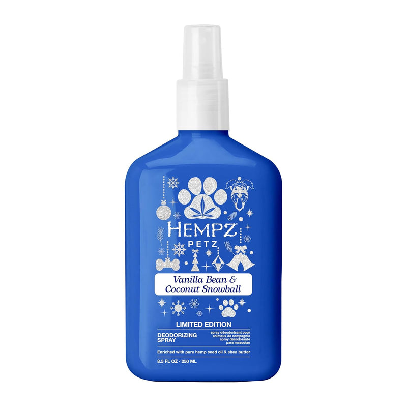 Hempz Vanilla Bean & Coconut Snowball Deodorizing Dog Spray, 8.5 fl.oz.