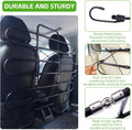 Metal Dog Barrier for Cars, SUVs, Trucks, Adjustable Universal Pet Gate Vehicle Divider for Back Front Seat, Heavy Duty 