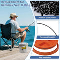 for Gamma2 Seal Replacement O-Ring (one Pair) for 9" lids