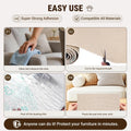 Vuesill Cat Scratch Furniture Protector, DIY Cat Scratching Mat for Couch, Sofa, Wall,Cat Post,Cat Tree Durable Furniture Guards Couch Scratcher from Cats Claws Scratching for Indoor(39.4x15.8 Beige)