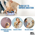 PET ARENA Snuffle Mat for Dogs - Adjustable Interactive Puzzle Toy for Large & Small Breed Slow Feeder for Mental Stimulation & Stress Relief Encourages Natural Foraging Ideal for Indoor & Outdoor Use