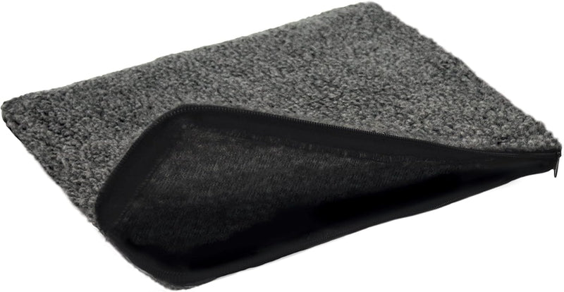 K&H PET PRODUCTS Small Animal Heated Pad Deluxe Replacement Cover (Heated Pad Sold Separately) Gray 9 X 12 Inches