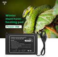 Tikaton Reptile Heat Pad - Adjustable Temperature Under Tank Heater for 10-20gal/30-40gal Tank, Terrarium Heat Mat for T