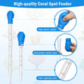 5In1 Aquarium Coral Feeder Kit, Droppers, Straight/Curved Tweezers