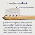 Remineralizing Dog Toothpaste – Vet-Grade, with Nano-Hydroxyapatite, Reverses Early-Stage Decay, Cleans Teeth, Removes Tartar, Freshens Breath by Arterra Pet Science, Plant-Based, Natural Flavor, 3oz