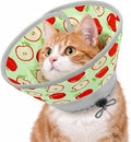 Adjustable Cat Cone Collar to Stop Licking After Surgery Recovery