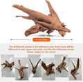 Natural Reptile Wood Bearded Dragon Tank Accessories, Reptile Climbing & Basking Branch Aquarium Driftwood Reptile Hide 