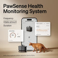 PETLIBRO Cat Water Fountain Stainless Steel Tray, App Monitoring Cat Fountain Indoor, 2.5L/84oz Dockstream Pet Water Fou