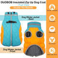 Dog Coats for Small Dogs, Warm Dog Winter Jacket with Harness, XS