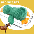Horse Toys Squeaky Squeeze Plush Duck, Interactive Squeaky Duck Toy for Horses to Play with, Hanging Plush Enrichment To