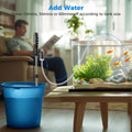 36W Electric Aquarium Vacuum Gravel Cleaner: Fish Tank Vacuum Gravel Cleaner with Strong Suction for Automatic Water Cha