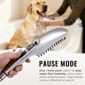 G-Promise 3 Mode Dog Shower Attachment with Pause Mode, Dog shower Sprayer with 100 Inches Hose, Metal Diverter, Adhesive Holder, for Fast and Easy Dog Bathing and Cleaning Indoor and Outdoor(Chrome)
