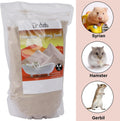 DR.DUDU 2.8lb Hamster Sand for Sand Bath, Hamster Cage Accessories(Beige)